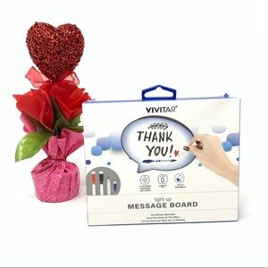 🎁 NEW Vivitar Light Up Dry Erase Message Board Gift!